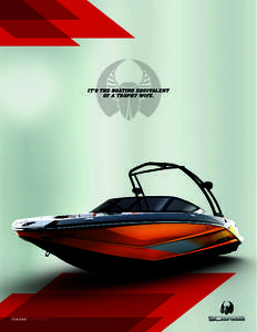 IT’S THE BOATING EQUIVALENT OF A TROPHY WIFE. SCARABBOATS.COM  215 HO IMPULSE