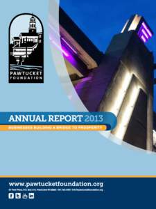 IN THIS ANNUAL REPORT... 1 	 Board of Directors 2 	 Co-Chairs’ Report 3	 Events Spotlight