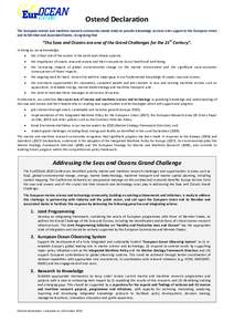 Microsoft Word - EurOCEAN 2010_Ostend Declaration_13-10-10_ADOPTED