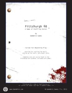 P68 Script I For Beginning Play