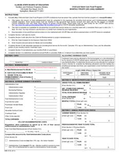 Federal assistance in the United States / Child and Adult Care Food Program / United States Department of Agriculture