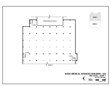 ZONE 1 ( Health Sciences Centre ) ZONE 2  B04Mst