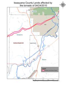 µ  Issaquena County Lands affected by the tornado of[removed]