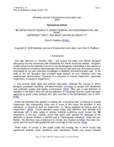 Medical law / Special education in the United States / Federal assistance in the United States / Disability / Special education / Vocational Rehabilitation Act / Americans with Disabilities Act / Section 504 of the Rehabilitation Act / Social Security Disability Insurance / Law / Health / Disability rights