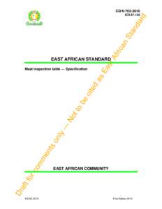 East African Community / Economy of Kenya / Economy of Uganda / ISO 657 / Film speed / Africa / African Union / East Africa