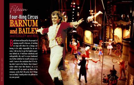 Production photos: Craig Lamotte  Fifteen Four-Ring Circus