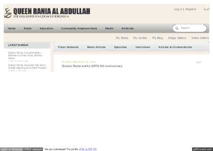 Log in | Register  Home Rania