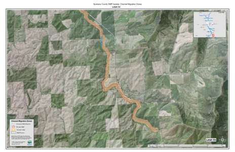 Spokane County SMP Update: Channel Migration Zones Latah Ck Locator Map Springdale