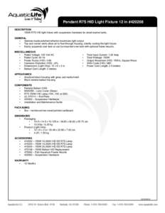 Electricity / High-intensity discharge lamp / Light fixture / Electrical ballast / Gas discharge lamps / Electromagnetism / Electrical engineering