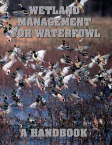 WETLAND MANAGEMENT FOR WATERFOWL HANDBOOK Mississippi River Trust Natural Resources Conservation Service United States Fish and Wildlife Service