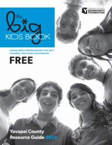 A BOOK ABOUT ORGANIZATIONS THAT HELP CHILDREN, YOUTH AND THEIR FAMILIES FREE  Yavapai County