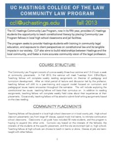 Microsoft Word - Community Law Program Brochure.docx