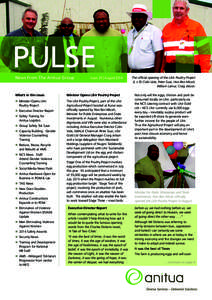 PULSE News From The Anitua Group Issue 20 | AugustWhat’s in this issue: