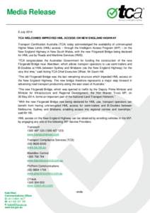 Document[removed]Media Release - Telematics Group 24April13