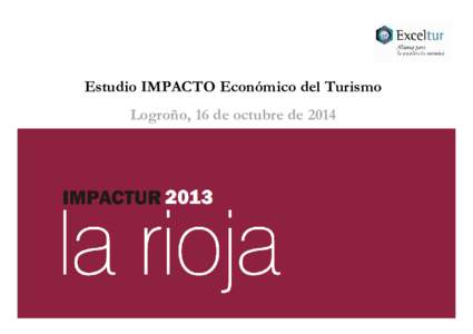 IMPACTUR La Rioja 2013 Logroño Oct 2014