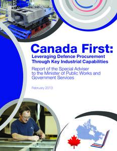 Government procurement / Department of National Defence / Procurement / Supply chain management / Systems engineering