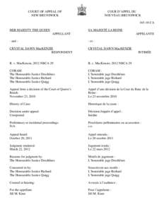 Juries / English criminal law / R. v. Cinous / Self-defence / Appeal / Murder in English law / Battered woman defense / Law / Legal procedure / Criminal defenses