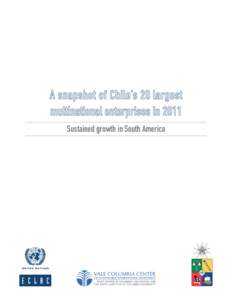 Macroeconomics / Chile / Republics / Foreign direct investment / Transnationality Index / Cencosud / Empresas Copec / CMPC / Falabella / International economics / International relations / Economics
