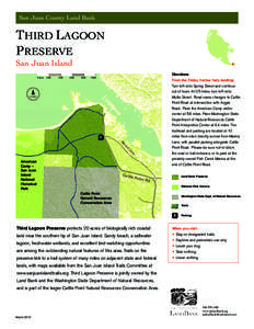 San Juan County Land Bank  THIRD LAGOON PRESERVE San Juan Island 0 feet