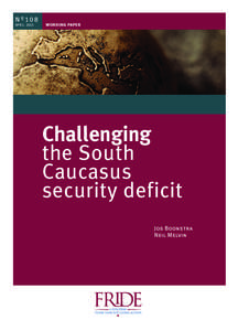 Challenging the South Caucasus security deficit