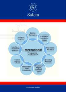 Abitur / Education / Schule Schloss Salem / IB Diploma Programme