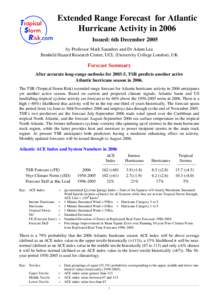 Weather / Accumulated cyclone energy / Tropical cyclone / North Atlantic tropical cyclone / Atlantic hurricane season / Atlantic hurricane seasons / Meteorology / Atmospheric sciences