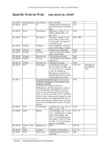 Genealogisches Lexikon von Ignatz Ströller, ediert von Roland Thiele  Band III, W(id) bis W(id) IIIIII