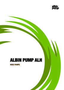 since[removed]ALBIN PUMP ALH HOSE PUMPS  ALH