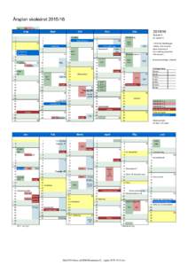 Årsplan skoleåretg 2.g  3.g