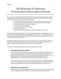 Microsoft Word - IT Governance Draft