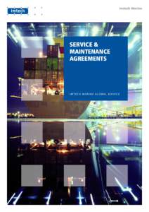 SERVICE & MAINTENANCE AGREEMENTS IMTECH MARINE GLOBAL SERVICE