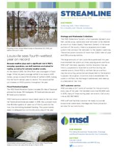 STREAMLINE  News and Events at Louisville MSD ·