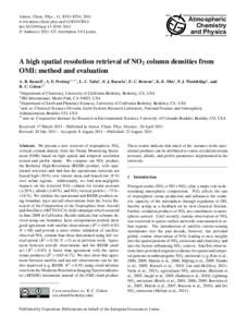 Atmos. Chem. Phys., 11, 8543–8554, 2011 www.atmos-chem-phys.net[removed]doi:[removed]acp[removed] © Author(s[removed]CC Attribution 3.0 License.  Atmospheric