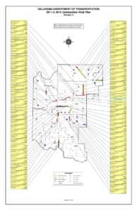 OKLAHOMA DEPARTMENT OF TRANSPORTATION 2011 to 2018 Construction Work Plan Division 5 US-183 from[removed]mile north of Custer C/L north 1.41 miles FFY2017 Grade, Drain & Surface $ 3,000,000