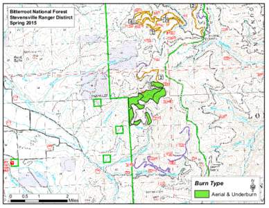 Bitterroot National Forest Stevensville Ranger Distirct Spring