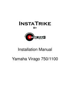 InstaTrike By Installation Manual Yamaha Virago[removed]