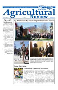 Volume: 90 - No. 4  Ag people in the news  April 2015