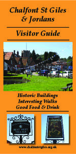 Chalfont St Giles & Jordans Visitor Guide Historic Buildings Interesting Walks