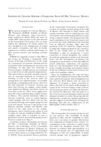 Gulf of Mexico Science, 2010(1–2), pp. 36–41  Instituto de Ciencias Marinas y Pesquerias, Boca del Rı´o, Veracruz, Mexı´co VIRGILIO EUGENIO ARENAS FUENTES INTRODUCTION