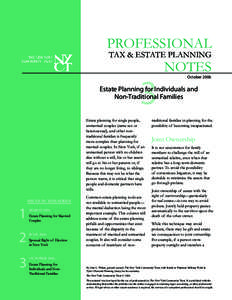 Professional Tax & Estate Planning 3  Notes