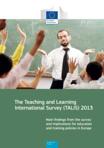 The Teaching and Learning International Survey (TALIS) 2013