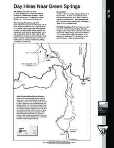 Day Hikes of Green Springs - CSNM