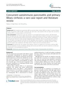 Li et al. BMC Gastroenterology 2014, 14:10 http://www.biomedcentral.com/1471-230X[removed]CASE REPORT  Open Access