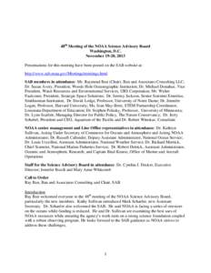 Science and technology in the United States / Cooperative Institute for Research in the Atmosphere / National Oceanic and Atmospheric Administration / Science On a Sphere / Cooperative Institute for Research in Environmental Sciences / Under Secretary of Commerce for Oceans and Atmosphere / Cooperative Institute for Climate Applications and Research / Earth System Research Laboratory / National Ocean Service / Office of Oceanic and Atmospheric Research / Atmospheric sciences / Meteorology