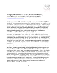 Microsoft Word - Teacher Background FNL Akwesasne[removed]doc