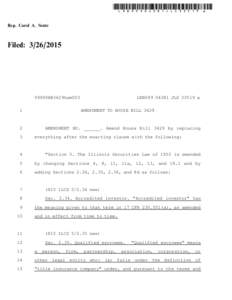 *LRB09904381JLS33519a* Rep. Carol A. Sente Filed: 09900HB3429ham003