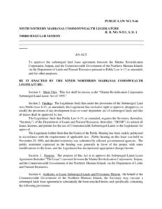 Business / Contract law / Real estate / Real property law / Renting / Lease / Leasing / Northern Mariana Islands / Law / Private law / Business law