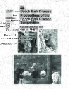 Beech bark disease: proceedings of the beech bark disease symposium