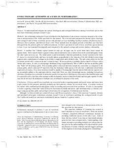 11 Schwab Final[removed]:19 AM Page 145  EVOLUTIONARY ATTEMPTS AT 4 EYES IN VERTEBRATES*