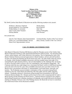 Association of Public and Land-Grant Universities / North Carolina State University / William C. Harrison / Raleigh /  North Carolina / Wake County /  North Carolina / Charter School / North Carolina / University of North Carolina / Research Triangle /  North Carolina